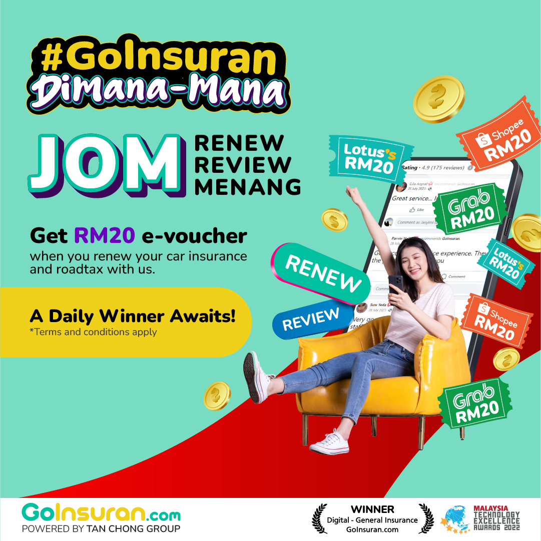 Read more about the article GoInsuran Dimana-Mana: Renew, Review & Menang!