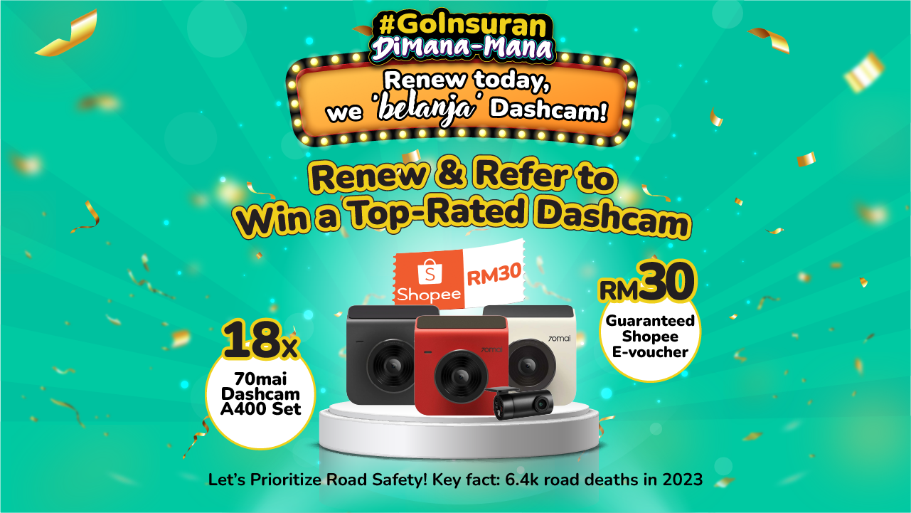 Read more about the article Safety First: Win a Dashcam from GoInsuran.com!